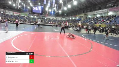 62 lbs Consolation - Vesper Ortega, Pomona Elite vs Brooks Lindley, Montrose Elite