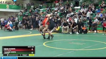 215 lbs Champ. Round 3 - Tanner Smith, LEBANON vs Sean O`keefe, Brighton HS