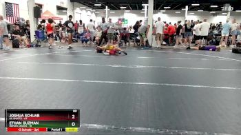 80 lbs Round 4 (6 Team) - Joshua Schuab, Lil Shutts vs Ethan Guzman, Roman Legion