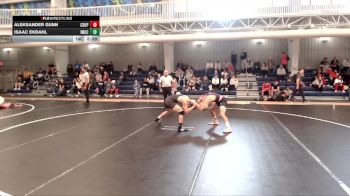 133 lbs Quarterfinal - Aleksander Gunn, Colorado State University - Pueblo vs Isaac Ekdahl, Iowa Western Community College