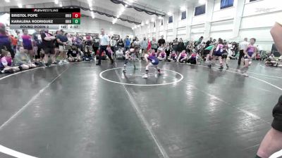 75 lbs Round Robin 3 - Bristol Pope, Ohio Skibidi Rizzlers Purple vs Karalena Rodriguez, Ohio Skibidi Rizzlers - Pink