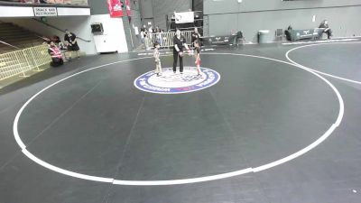 62 lbs Cons. Round 4 - Liza Cantu, Justin Garza High School Wrestling vs Shay Govea, Turlock Wrestling Club