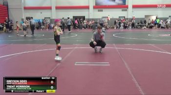 50 lbs Champ. Round 2 - Trent Morrison, Gulf Coast Wrestling Club vs Greyson Sides, Arab Youth Wrestling