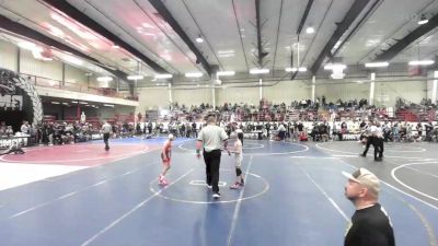 70 lbs Semifinal - Isaac 'the Hammer' Ortega, Desert Dogs WC vs Connor Buffington, Southwest Hammers