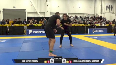 Edward Martin Garcia Martinez vs John Bertus Kennedy 2025 World IBJJF Jiu-Jitsu No-Gi Championship