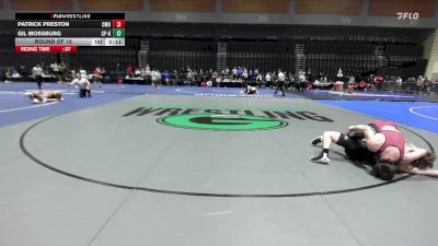 149 lbs Round Of 16 - Patrick Preston, Colorado Mesa vs Gil Mossburg, Cal Poly Humbolt