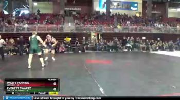 195 lbs Round 1 (3 Team) - Everett Swartz, Lincoln Southwest vs Wyatt Fanning, Waverly