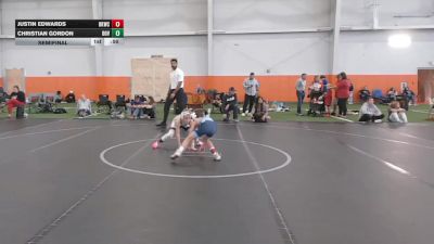 60 lbs Semifinal - Christian Gordon, Dover vs Justin Edwards, Bad Karma Wrestling Club