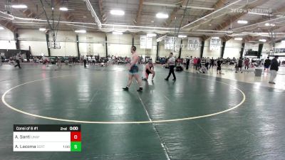 285 lbs Consi Of 8 #1 - Andrew Santi, Unaffiliated vs Aiden Lacoma, SERTC-VT