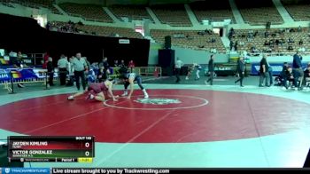 D1-157 lbs Quarterfinal - Victor Gonzalez, Sunnyside H.S. vs Jayden Kimling, Perry