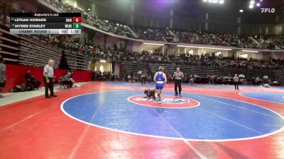 132-3A Champ. Round 1 - LeTuan Howard, Bainbridge vs Jayden Starley, West Laurens