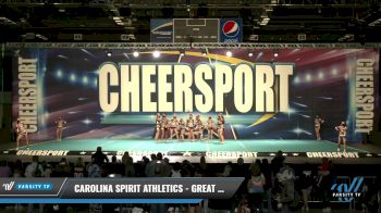 Carolina Spirit Athletics - Great Whites [2021 L3 Senior - D2 Day 1] 2021 CHEERSPORT: Charlotte Grand Championship