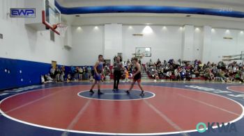 140 lbs Rr Rnd 1 - Anthony Drain, Mustang Bronco Wrestling Club vs Peyton McGee, Skiatook Youth Wrestling