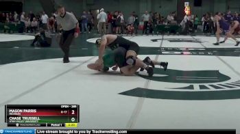 285 lbs Semifinal - Mason Parris, Michigan vs Chase Trussell, Utah Valley University