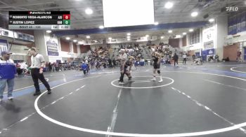 126 lbs Champ. Round 1 - Roberto Vega-Alarcon, Azusa vs Justin Lopez, Ramona