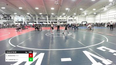 64 lbs Consi Of 16 #2 - Landon Solomito, Iron Faith WC vs Avalyn Lamarre, Bristol CT