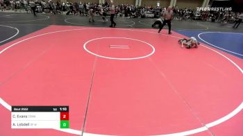 73 lbs Semifinal - Cruz Evans, Cowa vs Alex Lobdell, 3F Wrestling