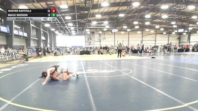 112 lbs Round Of 16 - Hunter Kapitula, PA vs Maxx Watson, ID