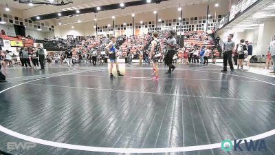 80 lbs Rr Rnd 2 - Ryker Strader, Fort Gibson Youth Wrestling vs Colton Toothman, HURRICANE WRESTLING ACADEMY