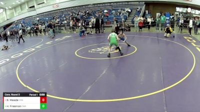 10U Boys - 71 lbs Cons. Round 3 - Hank Freeman, Contenders Wrestling Academy vs Bufored Jr Meade, Contenders Wrestling Academy