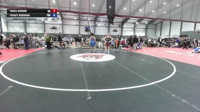 132 lbs 3rd Place Match - Mick Dobbs, Interior Grappling Academy vs Ryatt Rodden, Primal Wrestling Academy