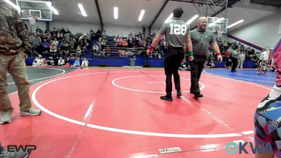 51 lbs Rr Rnd 2 - Ember Shelton, Team Tulsa Wrestling Club vs Olivia Jones, HURRICANE WRESTLING ACADEMY