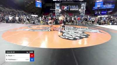 190 lbs Cons 32 #2 - Sam Rock, MN vs Benedict Holthaus, UT