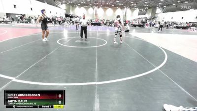 190C Semifinal - Jadyn Baum, Topeka-Washburn Rural HS vs Brett Arnoldussen, Pine Creek