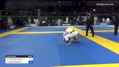 ANDERSON RICARDO SILVA vs JEFF MACATANGAY 2022 European Jiu-Jitsu IBJJF Championship