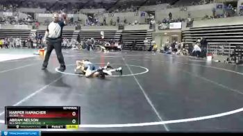 70 lbs Semis (4 Team) - Harper Hamacher, Becker vs Abram Nelson, NLS (New London/Spicer)