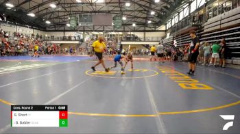 52-58 lbs Cons. Round 2 - Graham Gabler, Sauk Valley Wrestling Club vs Grayson Short, The Foundation