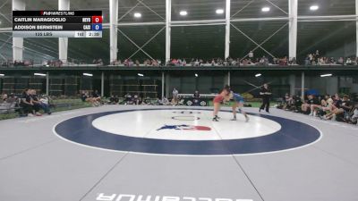 135 lbs Caitlin Maragioglio, New York vs Addison Bernstein, California Silver