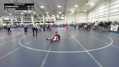 106 lbs Round Of 16 - Jackson Stokes, Smitty's Wrestling Barn vs Jax Brunner, Die-Hard WC