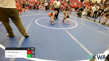 52 lbs Rr Rnd 2 - Hagan Wolfenberger, Keystone Wrestling Club vs Cooper Karber, Cowboy Elite