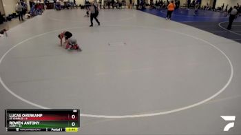 88 lbs Semis & 1st Wrestleback (8 Team) - Lucas Overkamp, St. Charles vs Rowen Antony, LCWM