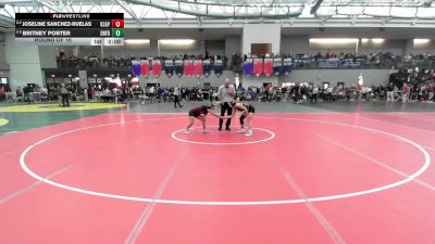 114 lbs Round Of 16 - Joseline Sanchez-Ruelas, Killingly vs Britney Porter, Enfield