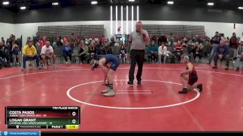 70 lbs Placement Matches (8 Team) - Logan Grant, LaCrosse Area Wrestlers(WI) vs Costa Paxos, Junior Terps Xpress (MY)