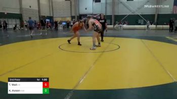 285 lbs Consolation - Thayn Walt, Hill City vs Kazz Hyson, FAIRBURY MATMEN