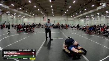 190 lbs 1st Place Match - Rudy Wagner, Great Neck Wrestling Club vs Brandon Carr, Black Sheep