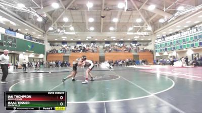 120 lbs Cons. Round 2 - Isaac Tessier, South Hills vs Ian Thompson, San Clemente