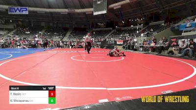 108 lbs Round Of 64 - Te`Jon Beals, Victory Elite Wrestling vs Sebastian Stsiapanau, Darkhorse