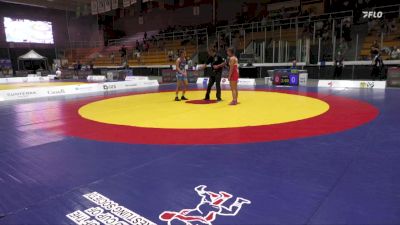 53kg Quarterfinal - Maddison McHady, Matmen Wrestling Club vs Gurleen Dhillon, Canadian Mal Wrestling