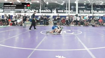 95 lbs Rr Rnd 4 - Connor Hanlon, Kraken Black - MS vs Gavin Reichart, Dueling Bandits - MS