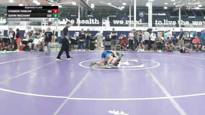 95 lbs Rr Rnd 4 - Connor Hanlon, Kraken Black - MS vs Gavin Reichart, Dueling Bandits - MS