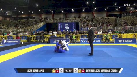 Dayvison Lucas Miranda L. Calado vs Lucas Norat Lopes 2025 Pan Jiu Jitsu IBJJF Championship