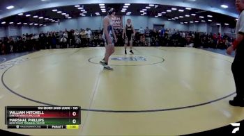 165 lbs Cons. Round 2 - Marshal Phillips, Botetourt Training Center vs William Mitchell, Oakton Wrestling Club