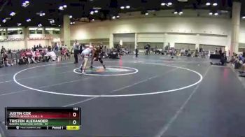 152 lbs Round 3 (10 Team) - Tristen Alexander, Dakota Wrestling Nation vs Justin Cox, CHOICES (Beaver Local)