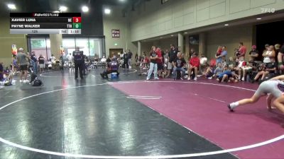 125 lbs Round 5 (6 Team) - Xavier Luna, Moyer Elite vs Payne Walker, Team TN