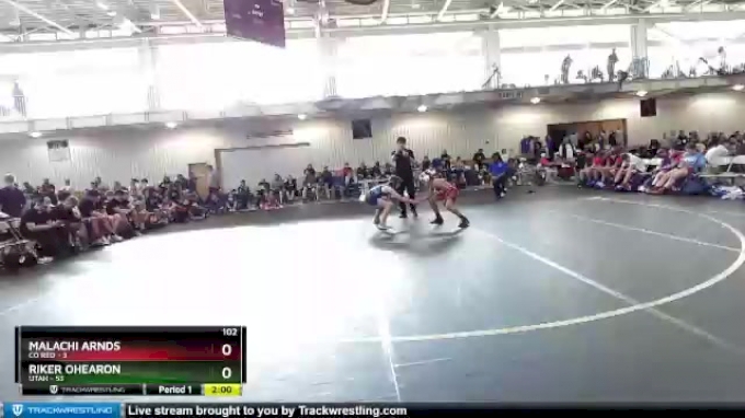102 lbs Round 1 (16 Team) - Malachi Arnds, CO Red vs Riker Ohearon, Utah