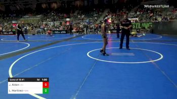 82 lbs Consolation - John Alden, Legends Of Gold vs Londyn Martinez, Pomona Elite